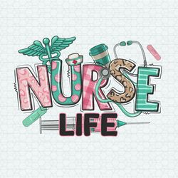 Retro Nurse Life Medical School PNG