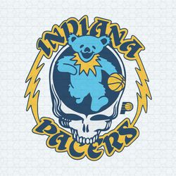 Indiana Pacers Skull SVG Digital Download