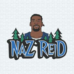 Naz Reid Minnesota Basketball Player SVG Digital Download