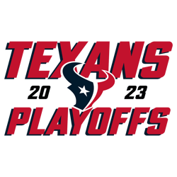 Houston Texans 2023 Playoffs Football SVG