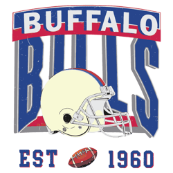 Buffalo Bills Est 1960 Helmet SVG