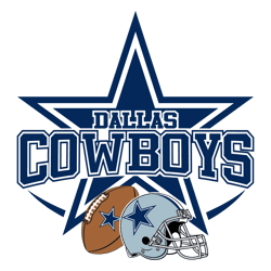Dallas Cowboys Football Helmet SVG Digital Download Untitled