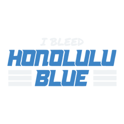 Detroit Lions I Bleed Honolulu Blue SVG