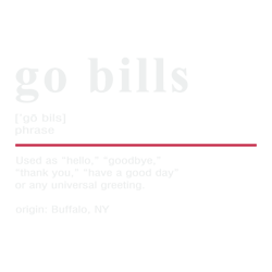 Go Bills Definition Buffalo Mafia Football SVG