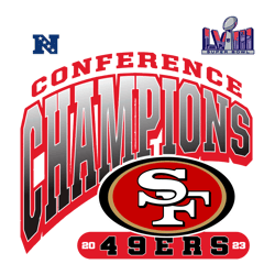 Nfc Conference Champions 49ers 2023 SVG