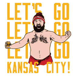 Jason Kelce Lets Go Kansas City SVG