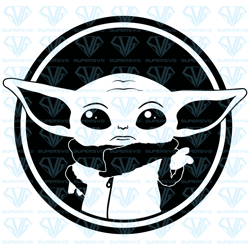 Baby Yoda Imaginary Creature SVG