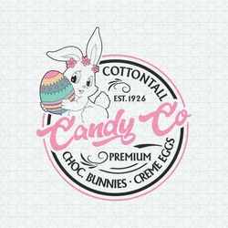 Retro Cottontail Candy Co Easter SVG