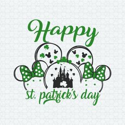 Disney Happy St Patrick's Day SVG
