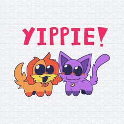 Vintage Yippie Angry Critters Catnap SVG