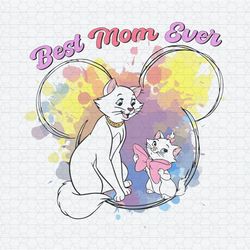 Disney Best Mom Ever The Aristocats PNG