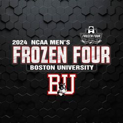 Boston University 2024 Ncaa Frozen Four Hockey SVG