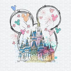 Magical Kingdom Mouse Ear Castle PNG