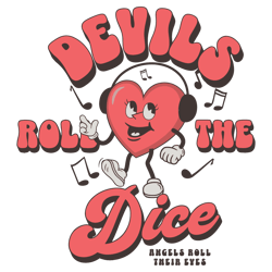 Taylor Devils Roll Dice Angels Roll Eyes Svg Cutting File