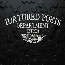 The Tortured Poets Department Est 2024 Album SVG1