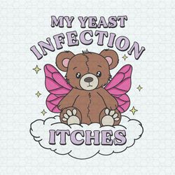 Groovy My Yeast Infection Itches SVG