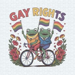 Floral Gay Rights Frogs LGBT Pride PNG