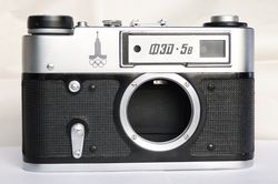 FED 5B 5V Olympic USSR 35 mm rangefinder camera body M39 mount