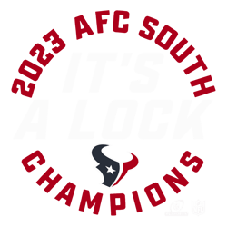 Houston Texans Afc South Champions Its A Lock SVG