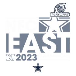 2023 Nfc East Division Champions Cowboys SVG