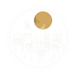 Vintage Hogwarts Castle Harry Potter SVG