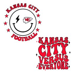 Football Kansas City Versus Everyone SVG