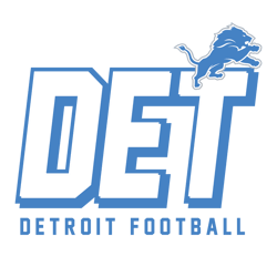 Det Detroit Football Lion Logo SVG