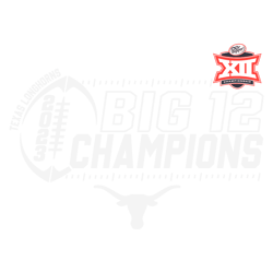 2023 Texas Longhorns Big 12 Champions SVG