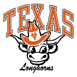 Vintage Ncaa Texas Longhorns Football SVG