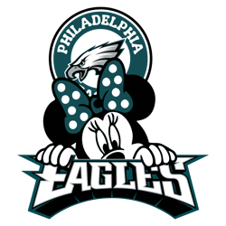 Minnie Mouse Eagles Football SVG Digital Download
