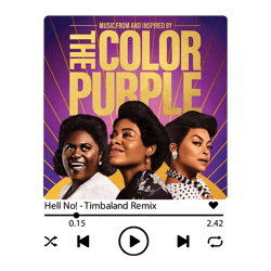 The Color Purple Movie Timbaland Remix PNG
