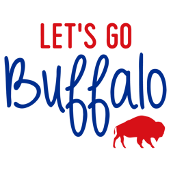 Lets Go Buffalo Football SVG Digital Download Untitled