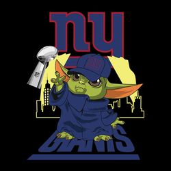 Yoda Fans New York Giants Nfl Football SVG Cricut File