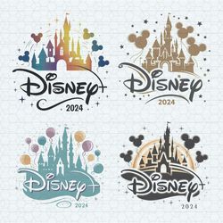 Retro Disney 2024 SVG PNG Bundle