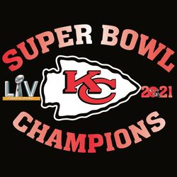 2021 Super Bowl Champions Kansas City Chiefs SVG