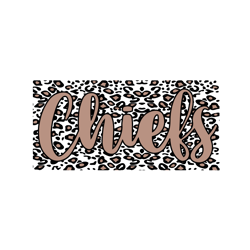 Chiefs Cheetah Leopard Svg