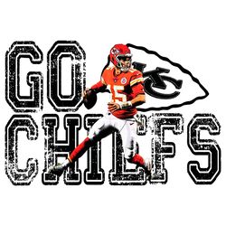Chiefs Football PNG Files for Cricut Sublimation Mohames Go Edition