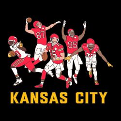 Kansas City Chiefs Football Player Svg Graphic Designs