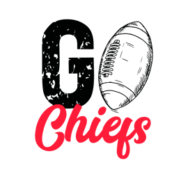 Kansas City Chiefs Football SVG Go Chiefs Design