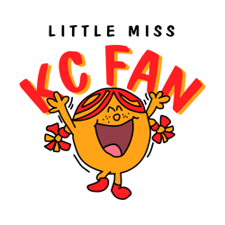 Little Miss Kansas City Chiefs Fans SVG