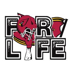 For Life Arizona Cardinals SVG Nfl Team
