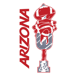 Arizona Wildcats Turnover Swords SVG