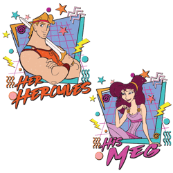 Disney Couples His Meg And Her Hercules SVG