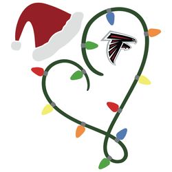 Christmas And Atlanta Falcons SVG