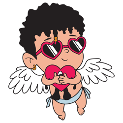 Baby Benito Cupid SVG Valentines Day SVG Angel SVG