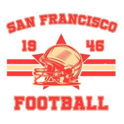 Vintage San Francisco Football 1946 SVG