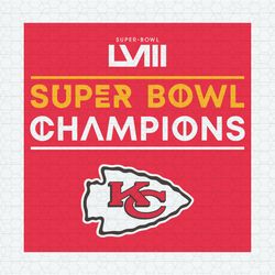 Lviii Super Bowl Champions Kc Logo SVG