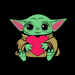 Yoda One For Me - Best Gift For Birthday SVG