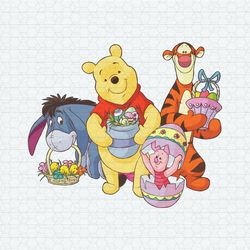 Winnie The Pooh Easter Day PNG