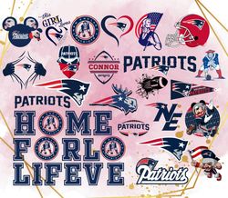 24 Designs New England Patriots Svg Bundle, New England Patriots Logo Svg